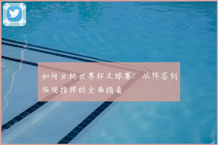 如何分析世界杯足球赛:从阵容到临场指挥的全面指南