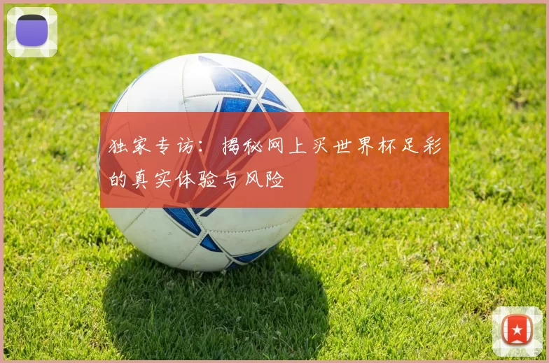 独家专访：揭秘网上买世界杯足彩的真实体验与风险
