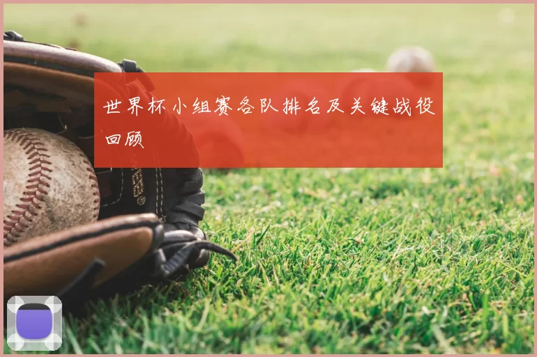 世界杯小组赛各队排名及关键战役回顾